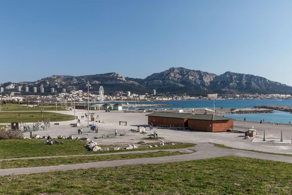Residence Bord De Mer-Terasse-Plage Prado David มาร์กเซย ภายนอก รูปภาพ